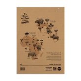 Rhino A1 Recycled Flipchart Pad 40 Leaf 20mm Squared With Plain Reverse (Pack 5) - SRFC-4 DD